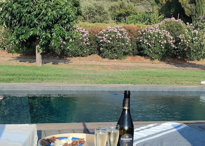 Callochiusa Avec Piscine 15mn Bonifacio 别墅 *